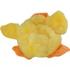 HUMMINGBIRD 8-Inch Small Duck Plush No-Stuffing Dog Toy Squeak Toy (Yellow)