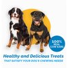 123 Treats - Dog Chews Cow Ears (10 Count) 100% Natural Animal Ears from Free Range Grass Fed Cattle with No Hormones, Additives or Chemicals