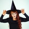 Tatuo Halloween Witch Hat Witch Costume Accessory for Halloween Christmas Party, Black (12 Pieces)