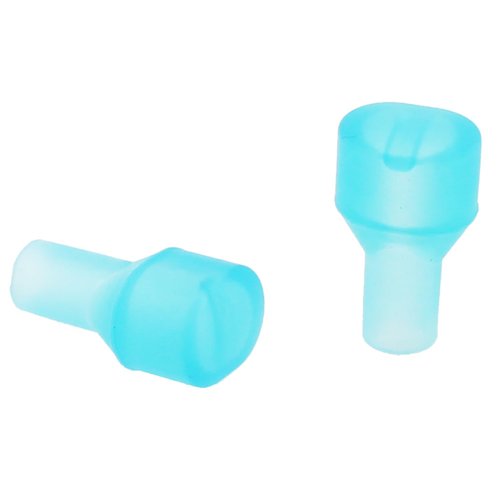 TAODAN 4PCS Water Reservoir Replacement Part Water Bag Bite Valve Replacement Mouthpiece Food Grade Silicone Bite Valve Replacement Mouthpiece Blue Replacement Water Bag Pack Valve
