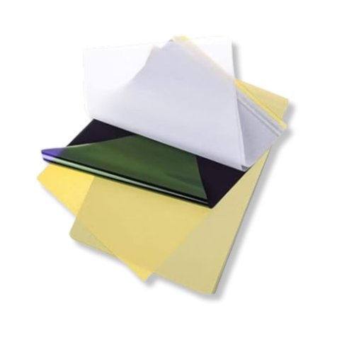 The Perfect Part Tattoo Supplies - 4 Layers Tattoo Stencil Transfer Paper For Tattooing, Carbon Thermal Tracing Paper Sheets For Tattoo Transfer, Tattoo Transfer Paper For Tattoo Supplies