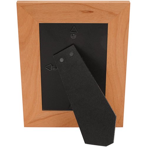 ThisWear Dad Father's Day Gift Blessings Call Me Daddy Natural Wood Engraved 4x6 Portrait Picture Frame Wood