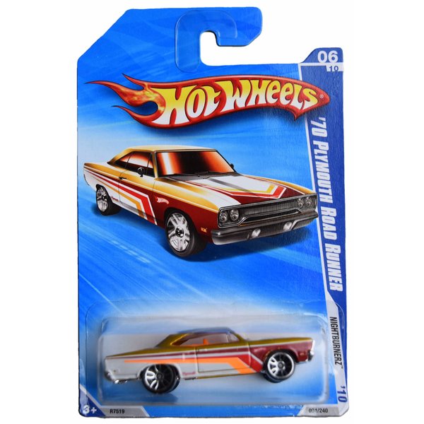 Hot Wheels '70 Plymouth Road Runner - Nightburnerz 6/10