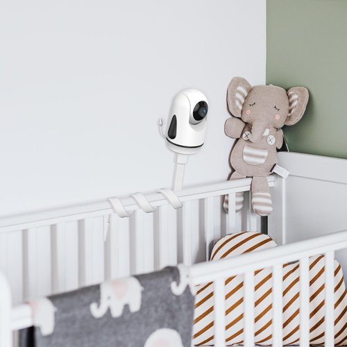 OKAIDI Baby Monitor Mount for OD8050/OD8051/OD8052, Baby Camera Flexible Mount, Travel Baby Monitor Accessory, Portable Baby Camera Stand, Adjustable Baby Monitors Holder for Crib(Camera not included)