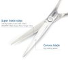 Barber Scissors Professional Hair Scissors Hair Shears Haircut Scissors 6 Inch 440c Barber Shears Hairdresser Scissors Hair Cutting Scissors KINSARO