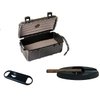 F.e.s.s F15 Gift Set - FESS 15ct Cigar Travel Case, FESS Premium Travel Humidor, Melamine Ashtray and Cigar V Cutter