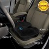 Everlasting Comfort [Upgraded Car Seat Cushion w/Premium Memory Foam for Back Pain, Tailbone Pain, Sciatica - Pressure Relief Seat Cushion for Car Seat Driver, Truck Driver, Booster for Short People