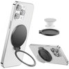 SUPERONE Magnetic Base R Stand for PopSockets, Removable for MagSafe Phone Grip Phone Kickstand [Vertical Viewing] Compatible with iPhone 16/15/14/13/12 Series & MagSafe Cases, Black
