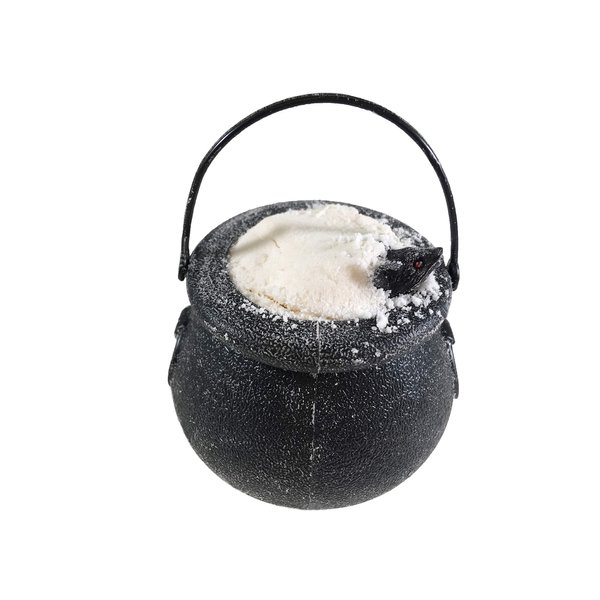 Halloween Bath Bomb with Scary Toy Inside | Cauldron White Fizzy and Bubble 7 oz. Bath Bombs with Surprise Scary Toys Inside! Halloween