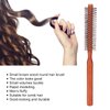 Round Styling Hair Brush, Quiff Roll Circle Hairbrush Small Wood Curling Roller Hair Brush Unisex for Blow Drying Home Use