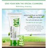 BIOAQUA 92% Aloe Vera Foam Cleanser - Refresh & Moisture Aloe Vera 92% Cleanser. Shrink Pores & Oil Control Deep Cleaning Face Cleanser.(100g)