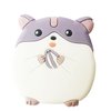 1 Pcs Cute Hamster Collapsible Phone Stand, Kawaii Mouse Expanding Phone Mount Grip Holder for gilrs Women, Finger Holder Grip for iPhone 11 12 13 14 pro max