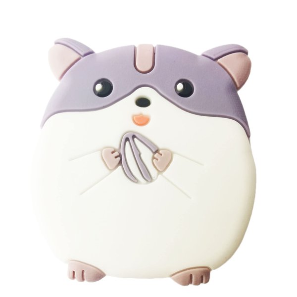 1 Pcs Cute Hamster Collapsible Phone Stand, Kawaii Mouse Expanding Phone Mount Grip Holder for gilrs Women, Finger Holder Grip for iPhone 11 12 13 14 pro max