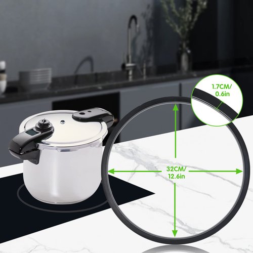 S-9882 Replacement Mirro Pressure Canner Gasket, Pressure Cooker Gasket Fit for Mirro 12/16/22QT Model M-0512 / M-0522 / M-0312 / M-0406 / M-0416 / M-0526 / M-0622