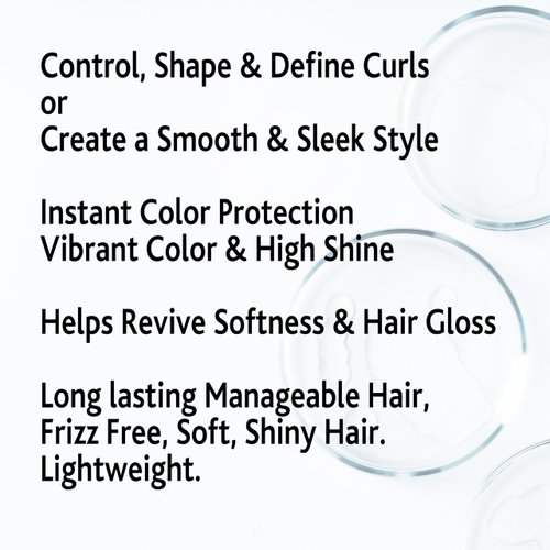 SNOBGIRLS VICE-VERSA CURLS Vegan Hair Oil Smoothing or Curl Defining All Types of Curls, Curly, Dry or Frizzy Hair with Hyaluronic Acid, & Hair Vitamins (45 Hair Oil Capsules)