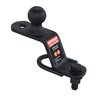 864008 REYSUN 3 in 1 ATV/UTV Trailer Hitch Adapter with 2 inch Trailer Ball, 3 Way ATV Attachment, Fastener Kit Included