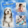 Pet Hair Remover Glove - Gentle Pet Grooming Glove Brush - Deshedding Glove - Massage Mitt with Enhanced Five Finger Design - Perfect for Dogs & Cats with Long & Short Fur - 1 Pack (Right-Hand), Blue