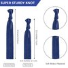 48 Pieces Ribbon Hair Ties with Tassel No Crease Elastic Ponytail Holder Elastic Knotted Hair Bands for Women Girls Hair Accessories