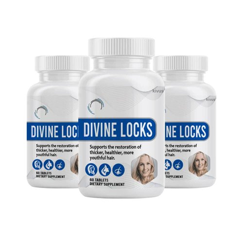 Divine Locks - Divine Locks Hair Supplement 3 Pack