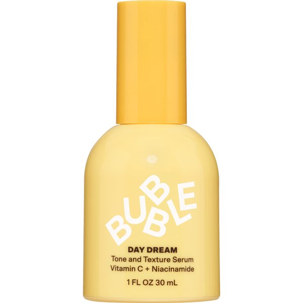 Bubble Skincare Day Dream Brightening Serum - Vitamin C + Niacinamide for Even Skin Tone & Texture - Antioxidant Aging Support Dark Spot Treatment Skin Brightening Serum (30ml)