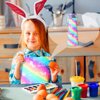 Sylfairy Aprons for Kids Girls Rainbow Galaxy Unicorn Apron with Pockets for Children Kitchen Chef Aprons for Cooking Baking Painting and Party(Medium,6-12Years)