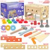 Wooden Tool Set for Boys - Montessori Toys for 2 3 4 5 Year Old,29Pcs Kids Tool Sets, Learning Educational Building Construction Sets,Toddler Boy Toys for 2 3 4 5 Year Old Boy