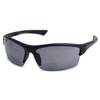 Incredible Bargains Cougar FS2 Sport Wrap Bifocal Safety Reading Glasses (Black +3.00)