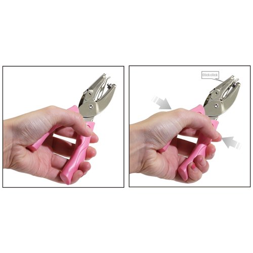 Jeemitery 1/16 Inch Small Mini Tiny Shaped Circle Metal Single Handheld Hole Paper Punch Punchers