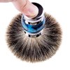 Grandslam Finest Badger Shaving Brush with Resin Handle- Engineered for the Best Shave of Your Life (Blue)