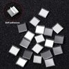 10000 Pcs Mini Disco Ball Mirror Tiles Mini Square Glass Tiles 5 x 5 mm Self Adhesive Mirror Stickers, Decorative Craft DIY Accessory Mirrors Mosaic Tiles (10000 Pcs)