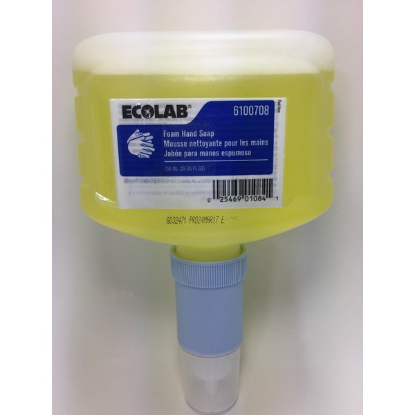 ECOLAB 6100708 Foam Hand Soap- 750 ML