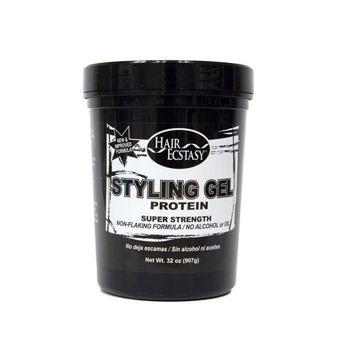 Hair Ecstasy Styling Gel 32oz Protein Super Strength