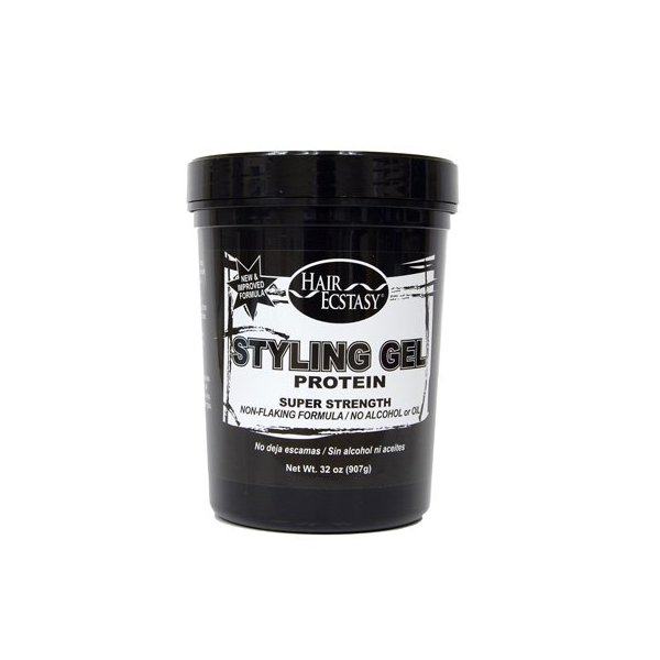 Hair Ecstasy Styling Gel 32oz Protein Super Strength