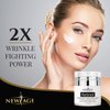 NEW AGE Retinol Cream Neck & Facial Moisturizer Serum with Hyaluronic Acid, Vitamin E - Anti Aging Formula Reduces Wrinkles, Fine Lines-Day and Night Cream 1.7 Fl Oz - 2 Pack - Retinol