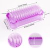 NICEMOVIC 8 Pack Two Sided Nail Brush for Cleaning Fingernails, Nylon Bristles Nail Scrubber Brush Fingernail Brush Manicure Tools Scrub Cleaning Brushes Kit Use for Toe Nail Cleaning (Random Colors)