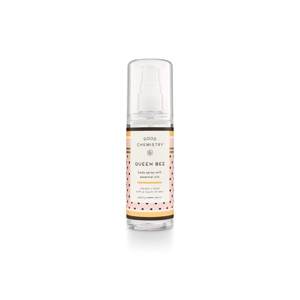Good Chemistry Queen Bee Body Mist, 4.25 Fl Oz (Pack of 1)