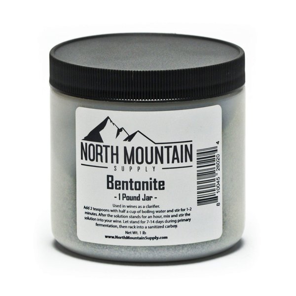 North Mountain Supply - BT-1lb Food Grade Bentonite Clay (1 Pound)
