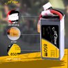 TATTU 850mAh 11.1V 45C 3S LiPo Battery Pack with XT30 Plug for Multirotor FPV 150 180 Size Quadcopter