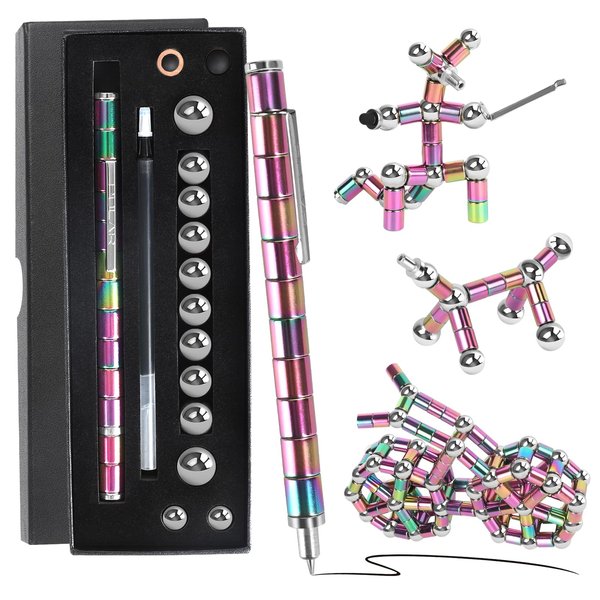 Luaxkpi Fidget Toys for Kids 8-12, Gifts for 9 10 11 12 13 14 Year Old Teen Boys Girls Magnet Pen Cool Unique Gadgets Stuff Birthday Gifts Ideas for Teens Adults Men Boy Girl Toys Age 10-12 Years Old