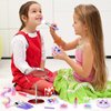 Kids Washable Makeup Girl Toys - Girls Makeup Kit for Kids Make up Set for Kid Little Girls Children Princess Christmas Birthday Gifts Toys for Girls 3 4 5 6 7 8 9 10 11 12 Year Old