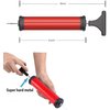 HDNNC Ball Pump, Air Pump Inflator Kit with Needles Nozzle Extension Hose Hand Pumps for Basketball Football Pump Volleyball Water Polo Rugby Exercise Sports Ball Balloon Inflating Portable Pump