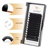 Eyelash Extension Easy Fan Volume Lash Extensions 0.05 C Curl 12mm Rapid Blooming Self Fanning Volume Lashes (0.05 C Curl,12mm)