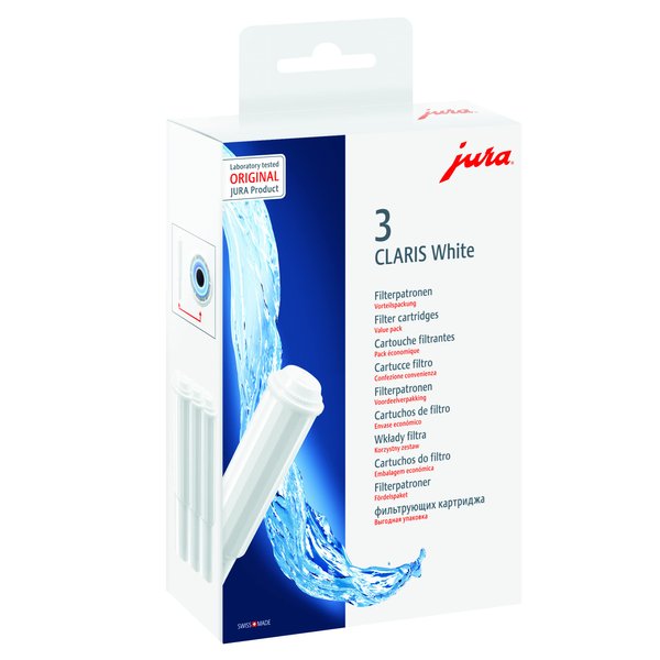 JURA Claris White 3-Pack Filter Cartridge