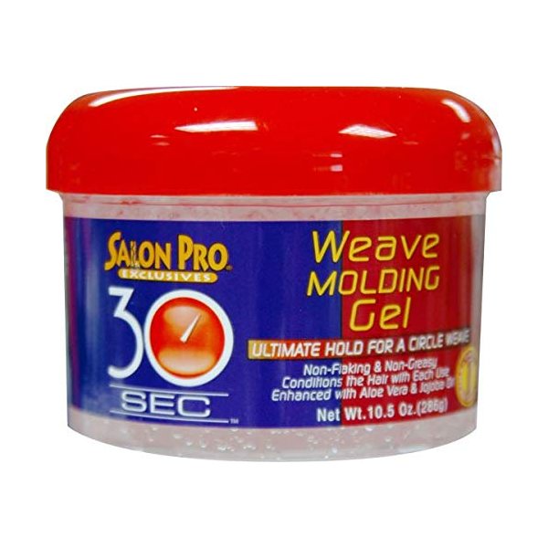 Salon Pro 30 Seconditioner Weave Molding Gel (Pack of 3)