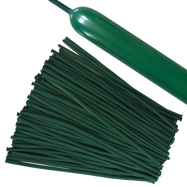 100Pcs Animals Twisting Balloons 260 Balloons Long Balloons Long Latex Balloons Garland for Birthday Wedding Party Decorations Supplies (Blackish green)