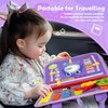 Busy Board for Toddlers 1-3, Montessori Busy Book Toys, Quiet Book Learning Toddler Toys for 1 2 3 4 Year Old Girl Birthday Gifts (Busy Book)