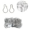 AHYCS Shower Curtain Hooks - Rust-Resistant Metal Rings, Easy-to-Install (50 PCS)