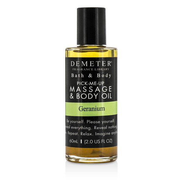 Demeter Geranium Massage & Body Oil 60ml/2oz