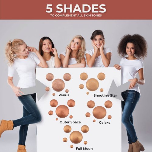 Give Them Lala Beauty Starlit Skin Body Glow Highlighting Moisturizer | Smooth, Non-Streaking Cream Creates An Airbrushed, Illuminated Look (Venus Starlit)