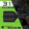 GEARit 5/8 inch Heat Shrink Tubing - 3:1 Ratio Adhesive Lined, Marine-Grade Waterproof Industrial Shrink Wrap, Dual-Wall Tubing, UL Approved - 50FT Roll - Black
